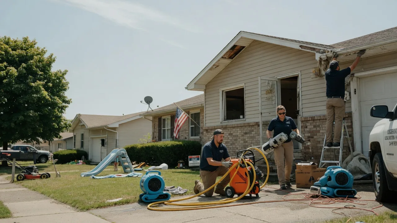 Water Damage Restoration in Lowpoint, IL near me